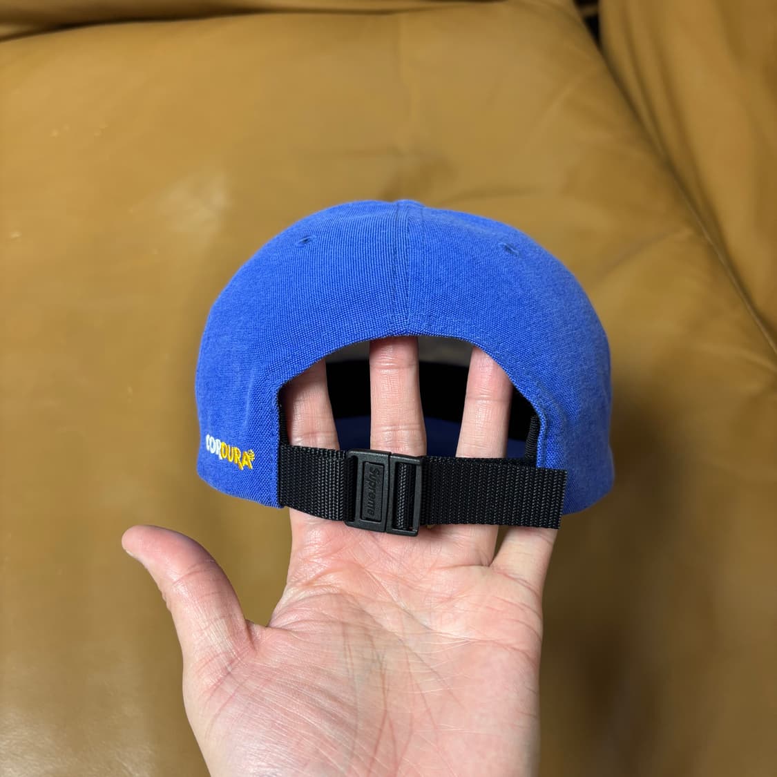 슈프림 6패널 볼캡 모자 코듀라 로얄 상품이미지7