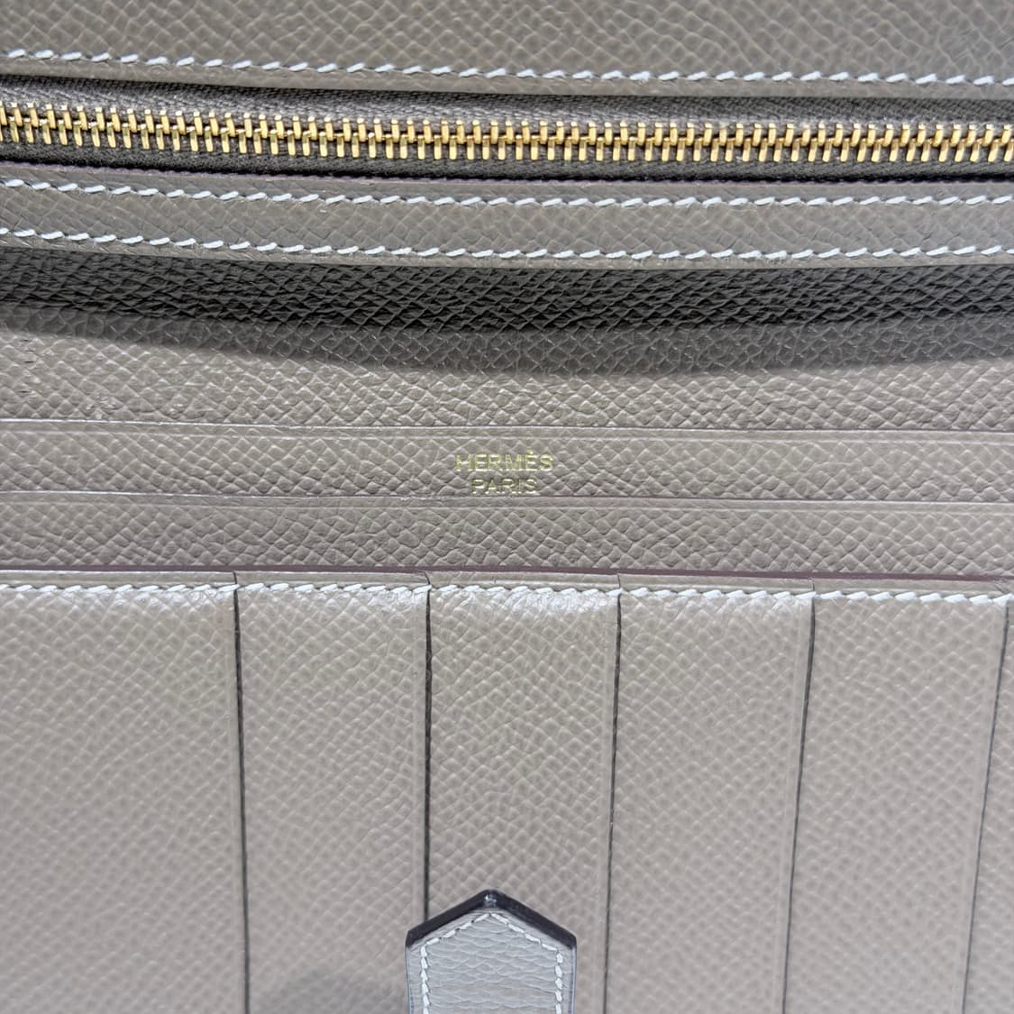 (A+/OS) / 에르메스 베안 장지갑 에토프 컬러 상품이미지8