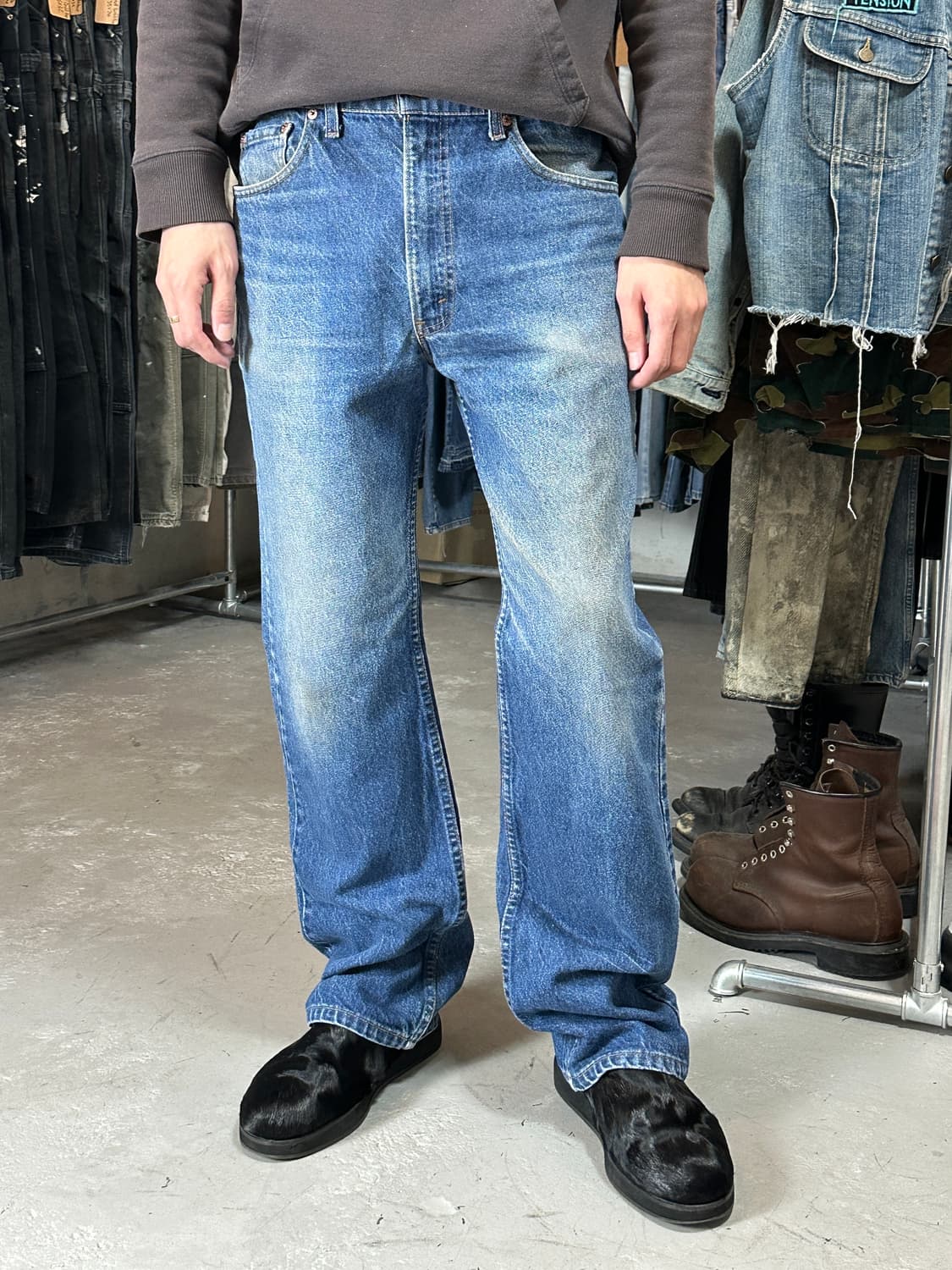 90's USA Made 빈티지 리바이스 517 부츠컷 상품이미지2