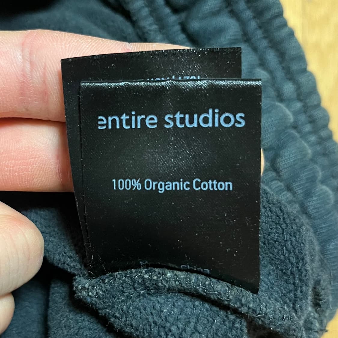 [M] 엔타이어 스튜디오 스웨트팬츠 워시드 블랙 상품이미지3