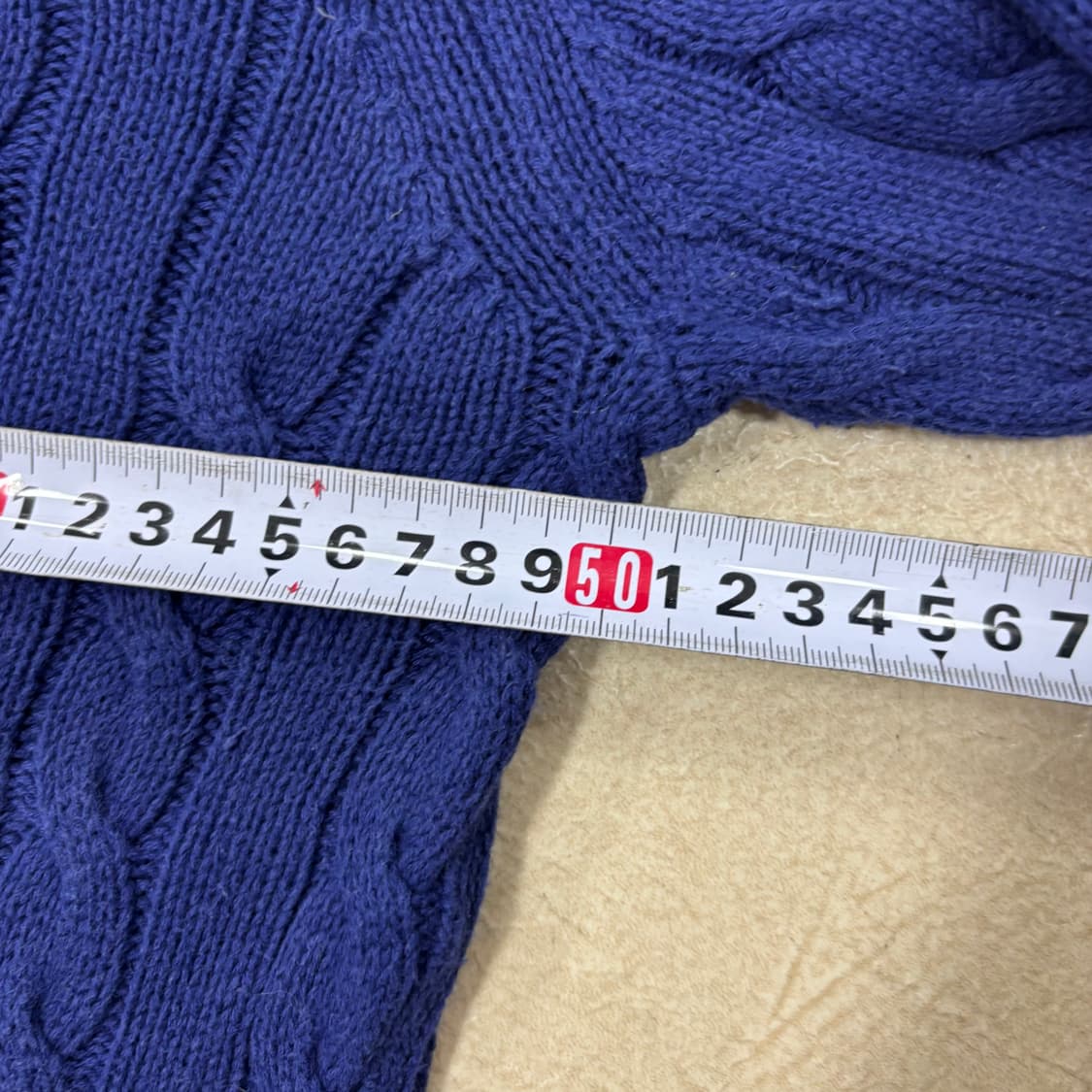노티카 케이블 스몰로고 니트 상품이미지5