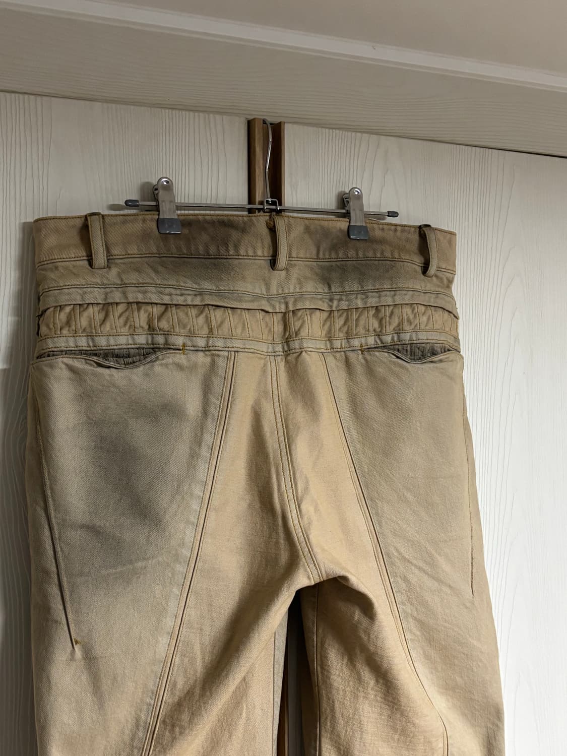[XL] XLIM ep.6 06 TROUSERS Sand Beige 상품이미지4