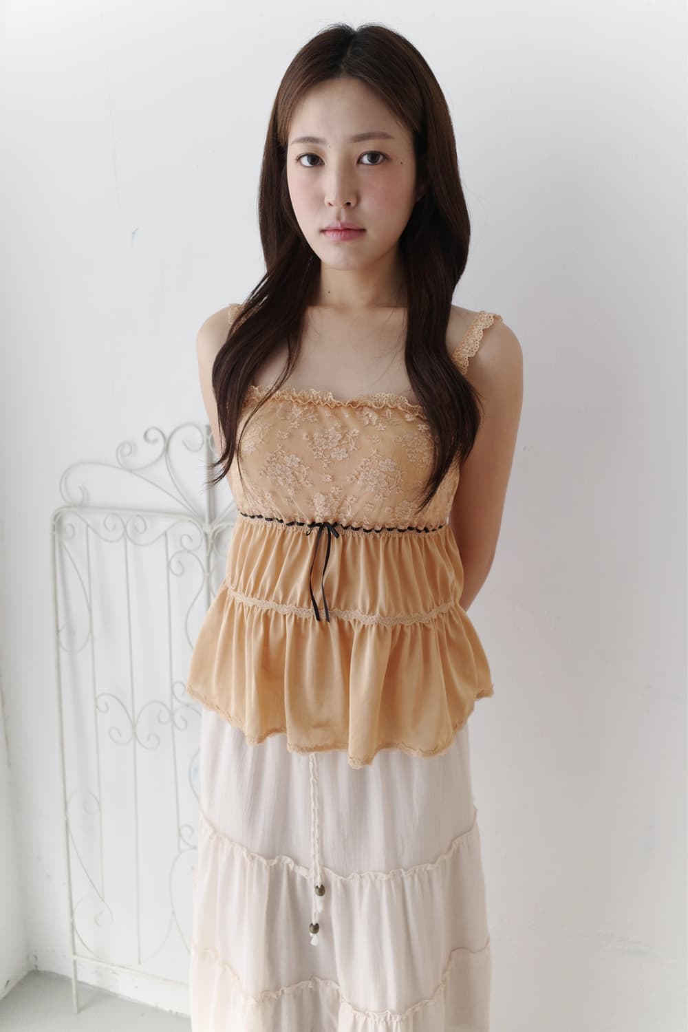 flower lace sleeveless 상품이미지6