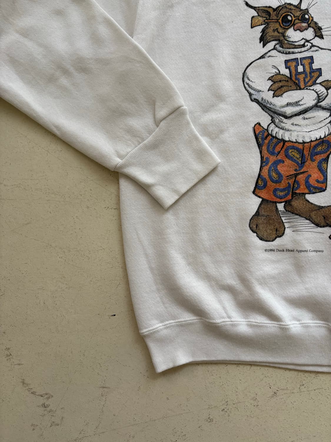 90' Duck head  USA Sweatshirt.  상품이미지5