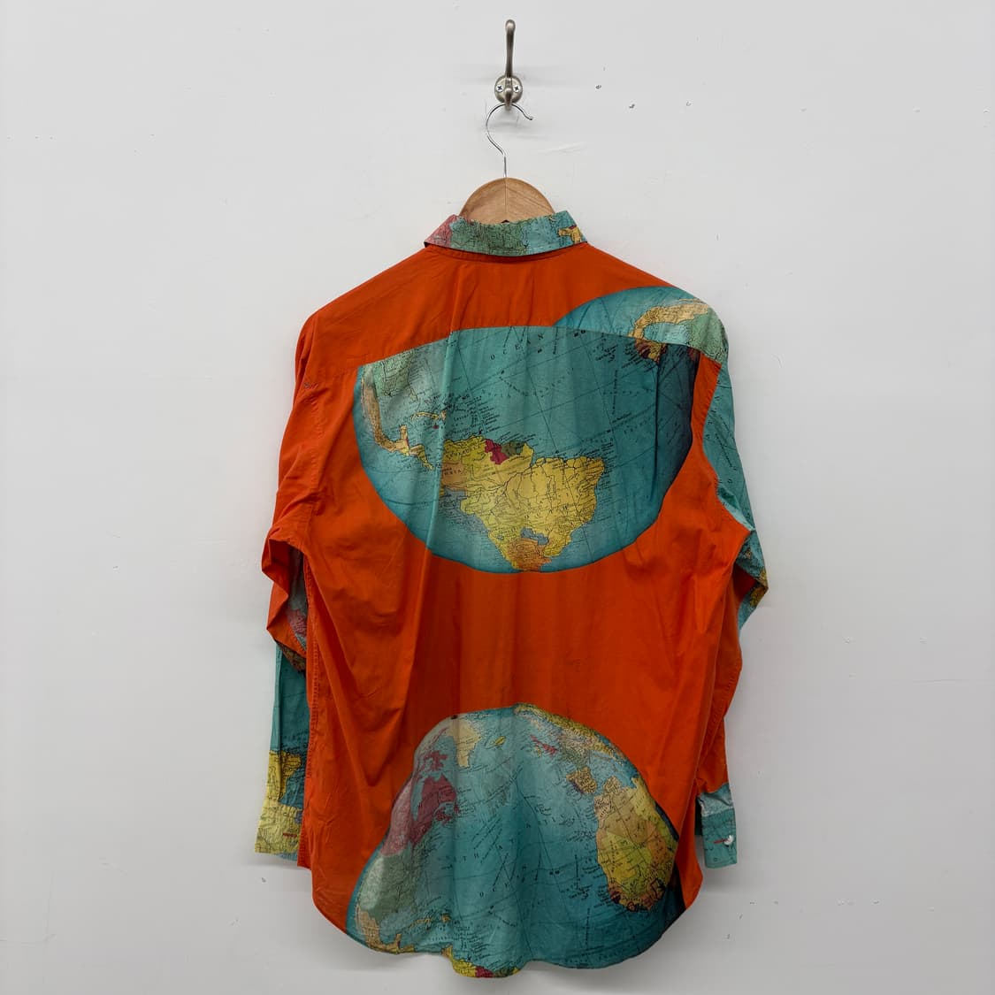 폴스미스 오렌지 프린팅 셔츠 남성 M 상품이미지5