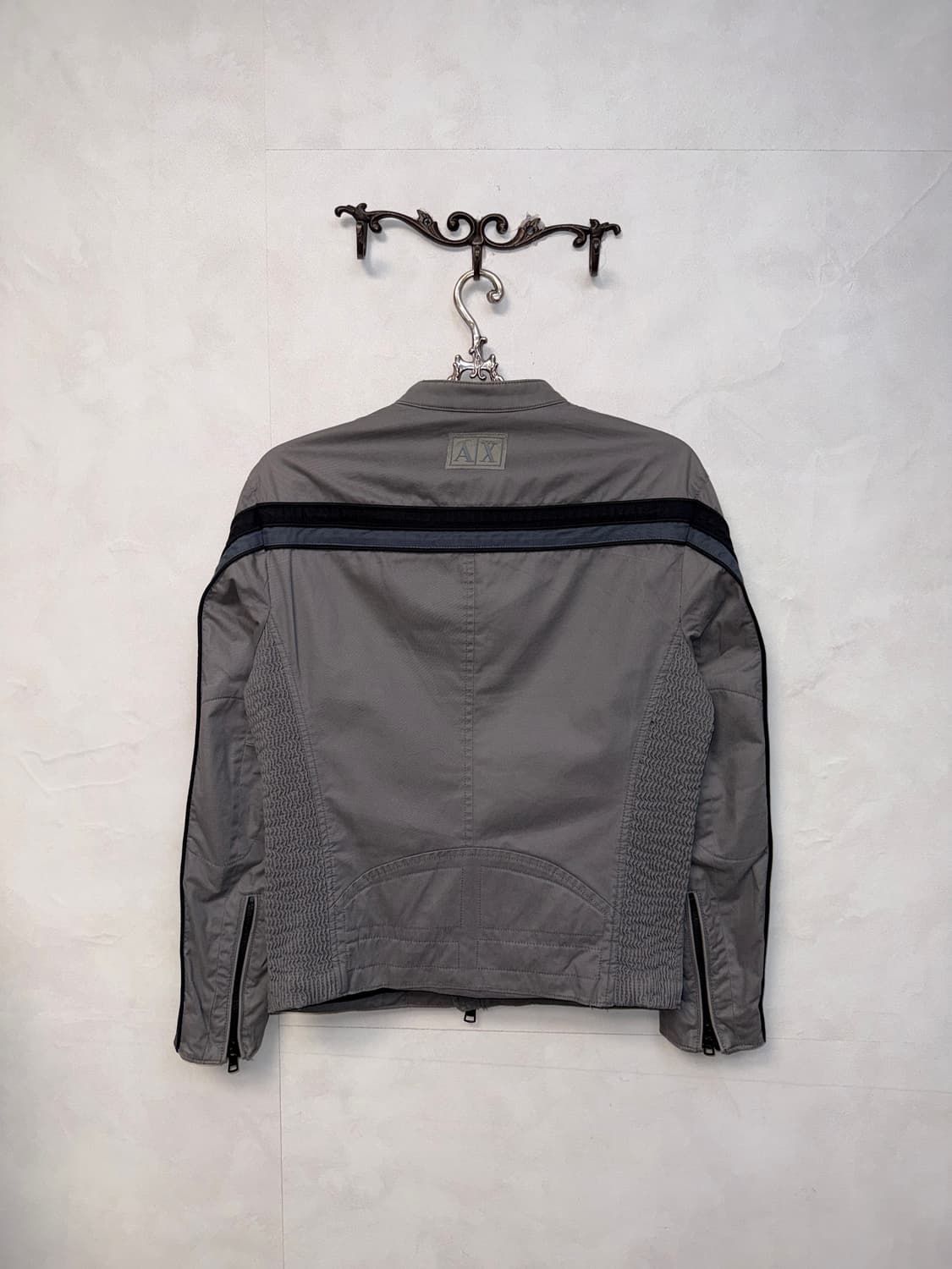 ArmaniExchange side line cotton biker jk 상품이미지3