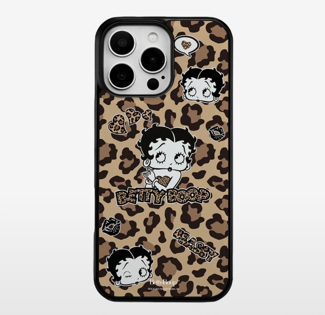 베티붑 레오파드 폰케이스 아이폰 17프로 상품이미지1