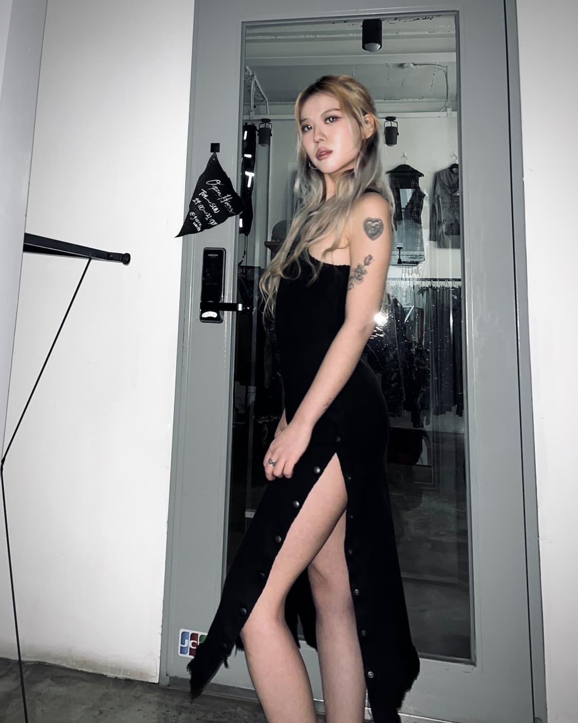 혜인서 18F/W 사이드 오픈 코튼 원피스 상품이미지7