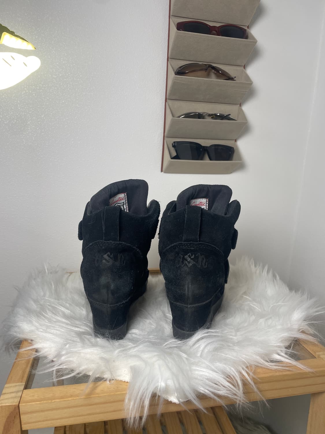 Ash 아쉬 벨크로 웨지힐 스니커즈 상품이미지4