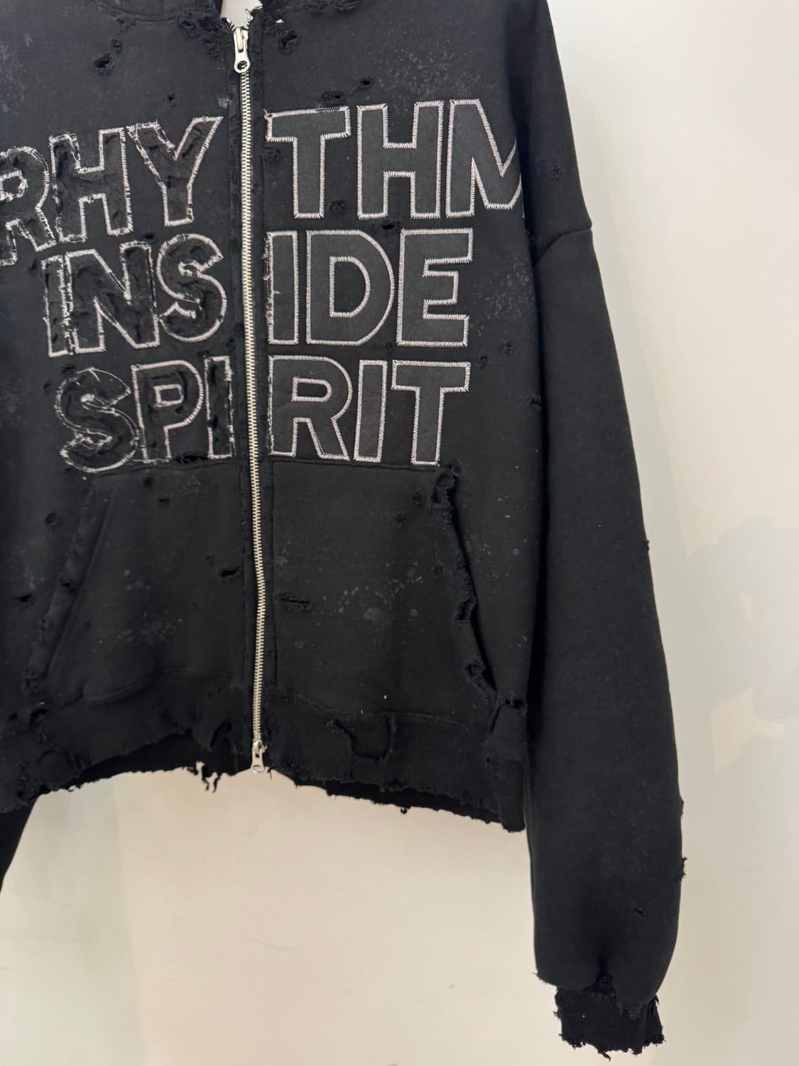 빈티지 후드집업(기모) 상품이미지3