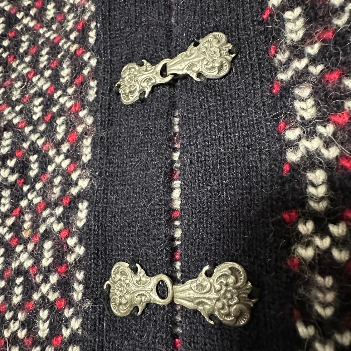 L. L. BEAN norway made knit cardigan 상품이미지3