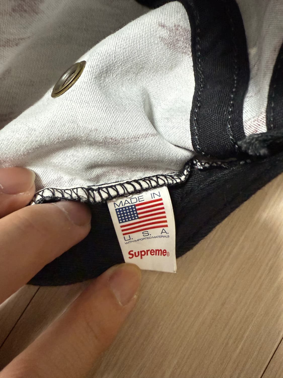 슈프림 밀리터리 캠프캡 레드 타이거 상품이미지4