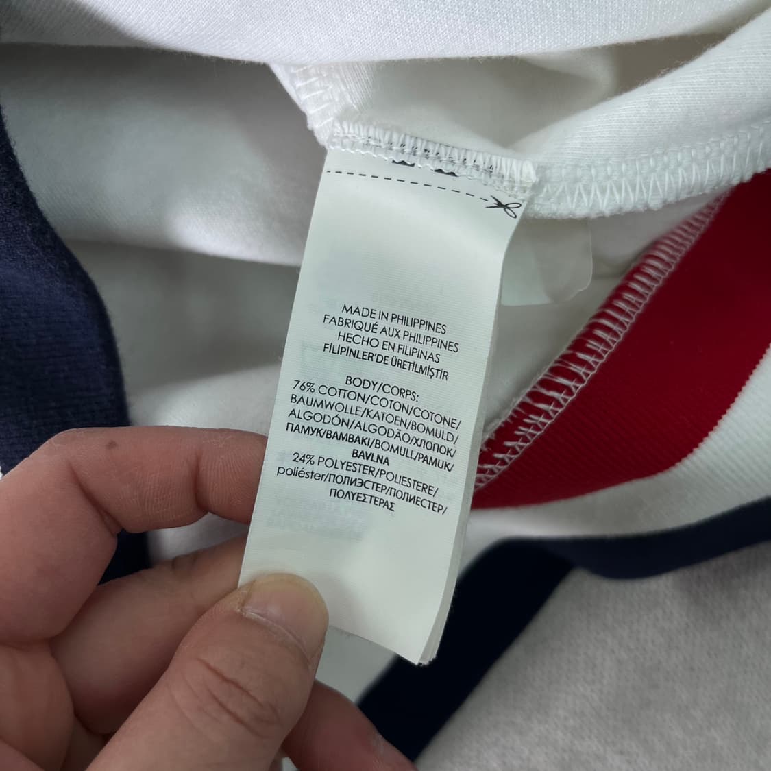 100 폴로랄프로렌 컬러 블럭 빅로고 후드티 상품이미지4