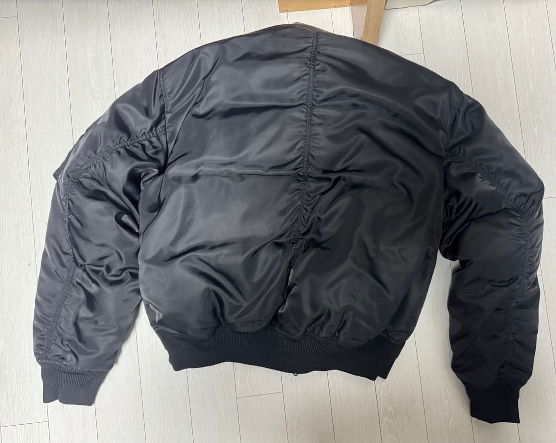 쿠어 스탠드 카라 넥 다운 푸퍼 L 상품이미지3