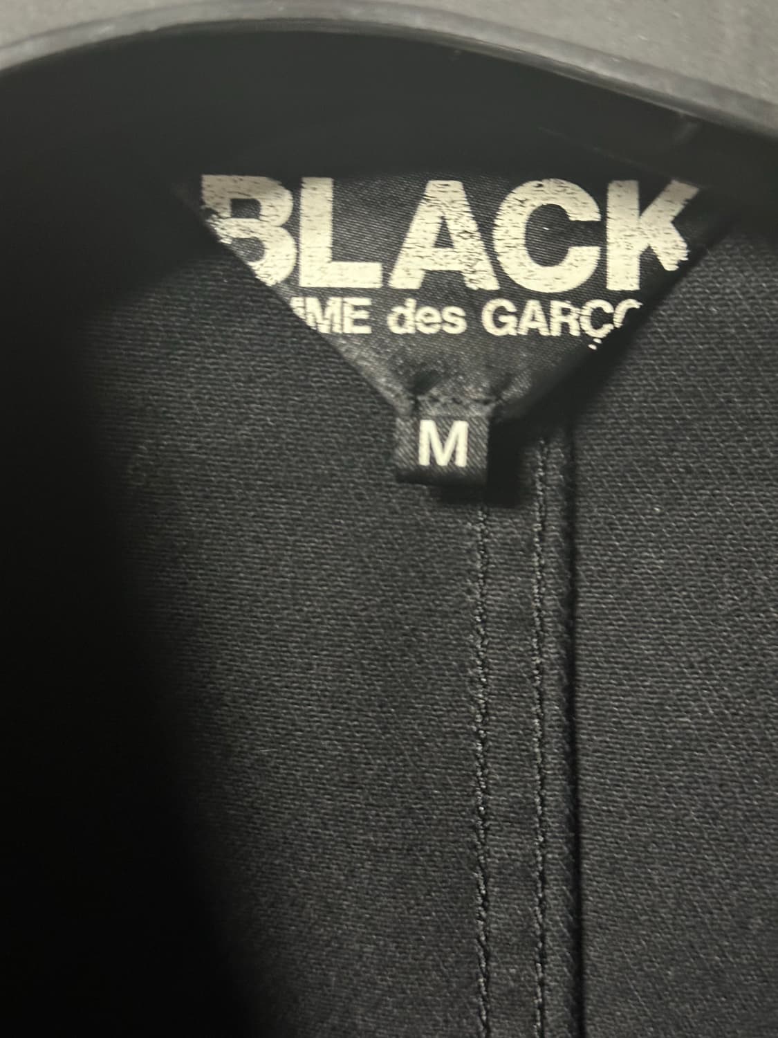 꼼데가르송 블랙 코트 M 상품이미지2