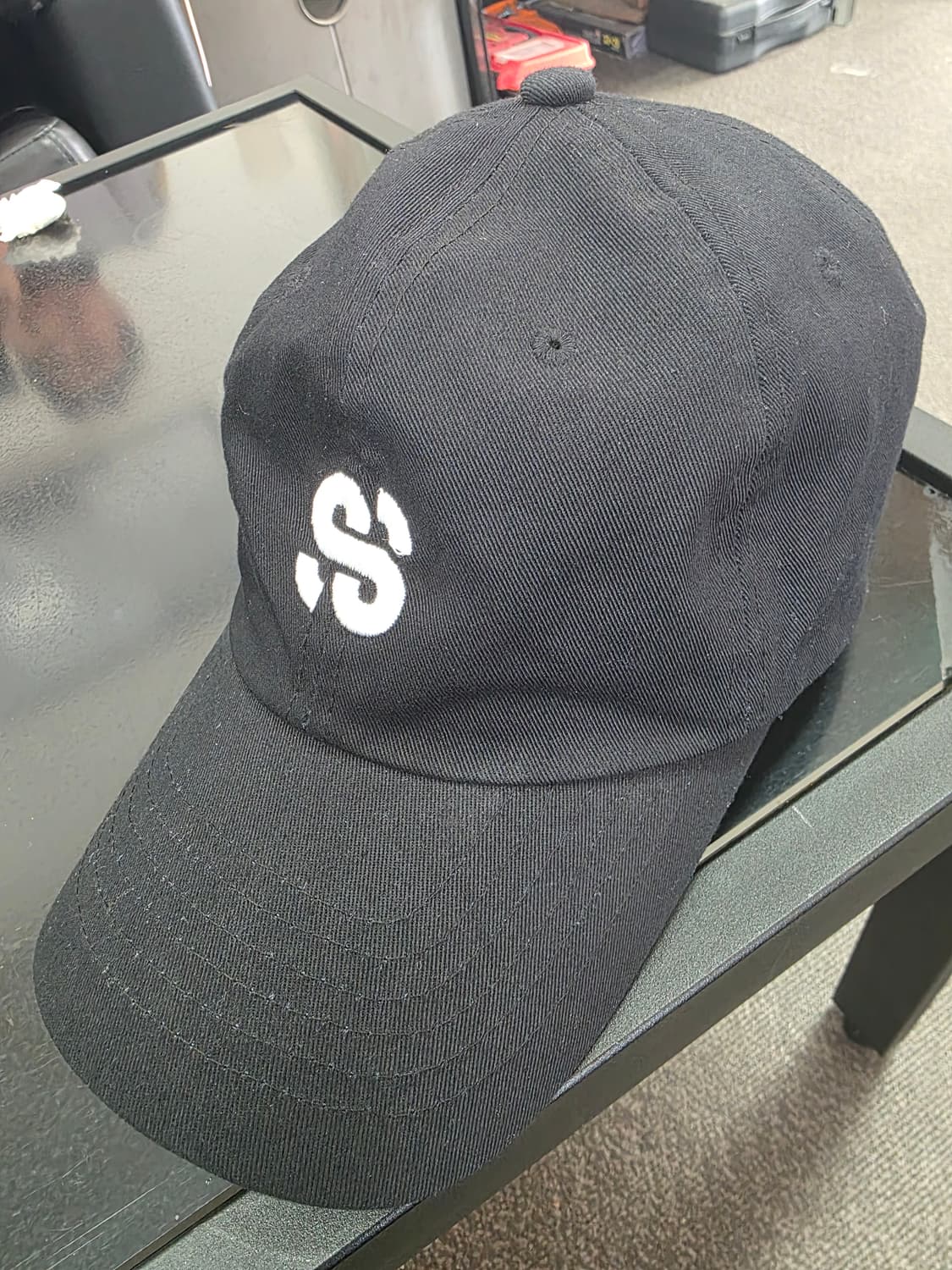 슬리피슬립 SS 로고 볼캡 모자 블랙 상품이미지1