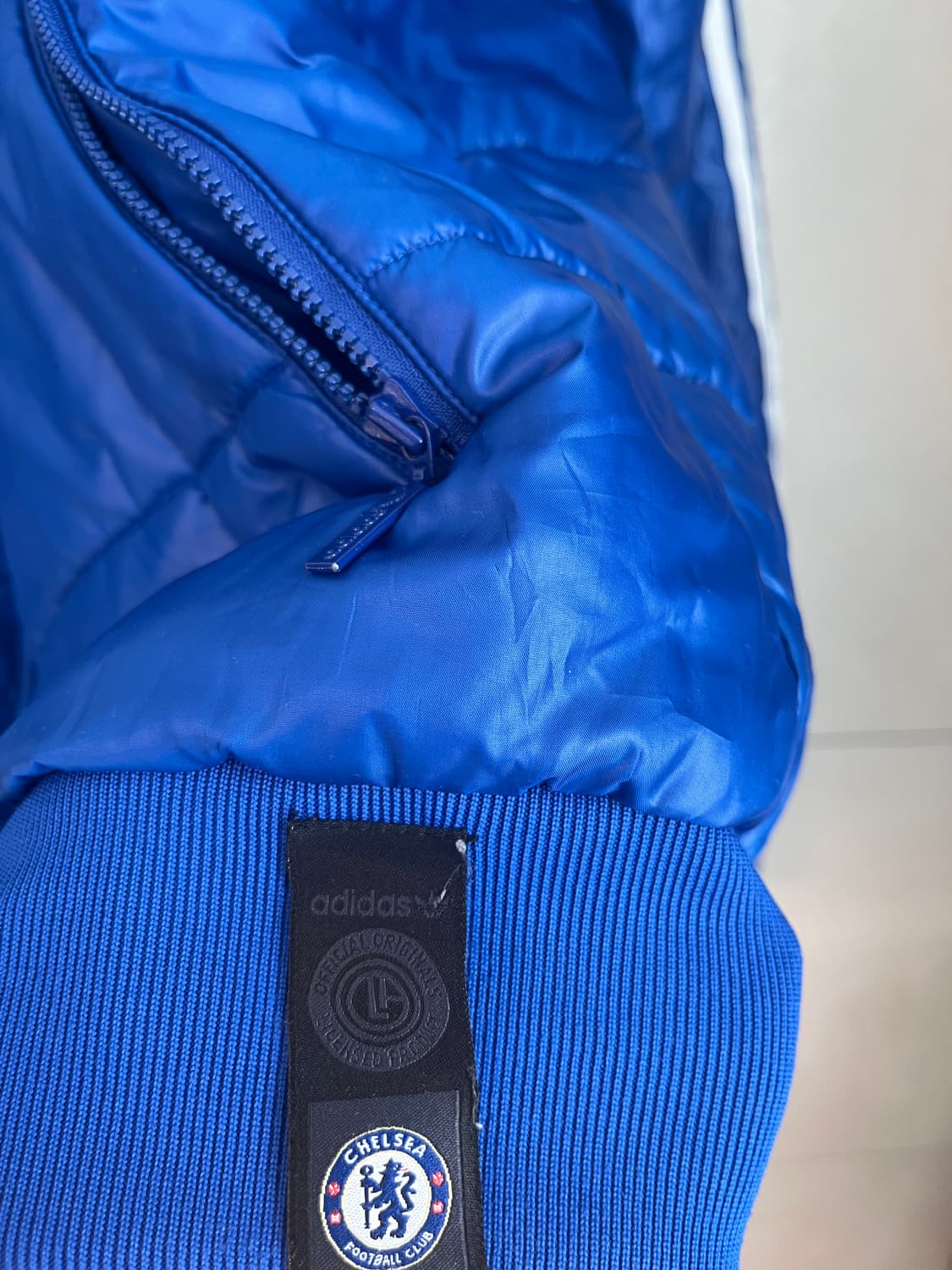 아디다스 첼시 흰,파 리버시블 자켓 [105] 상품이미지7