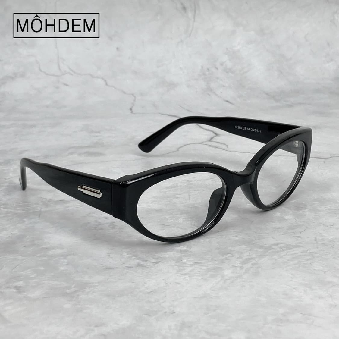 [Unsex] UV400 스터드 뿔테 안경 아이웨어 상품이미지3