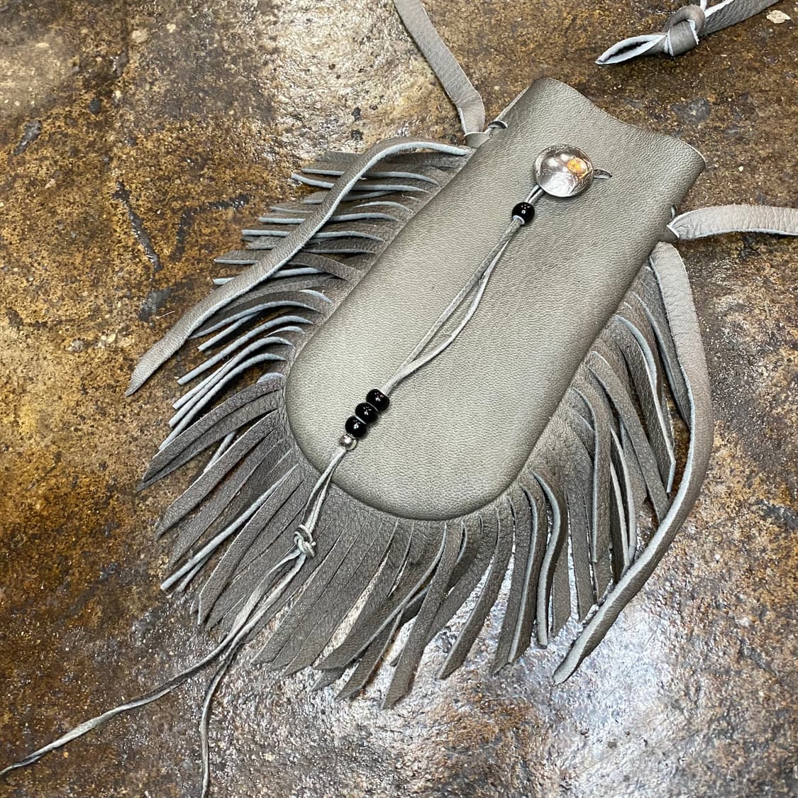 사슴가죽 프린지 미니 크로스백 상품이미지4