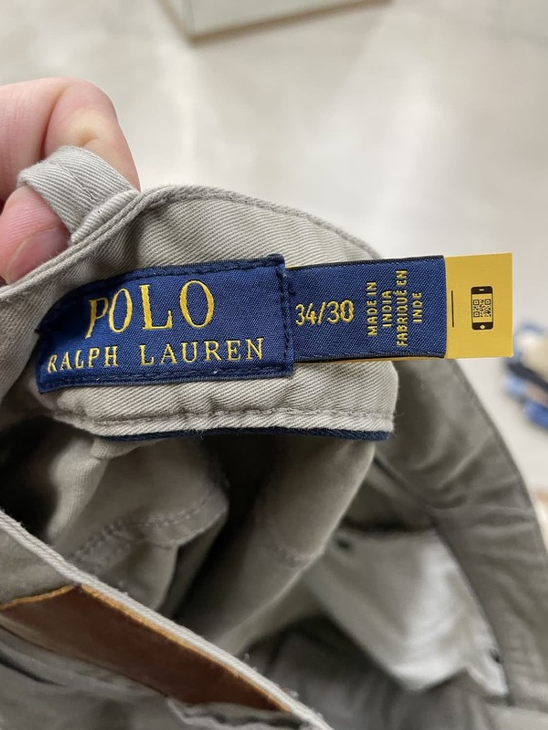 폴로 랄프로렌 면 치노팬츠 34 상품이미지5