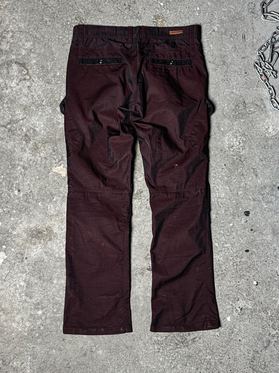 Nicole Club for Men Burgundy Cargo Pants 상품이미지6