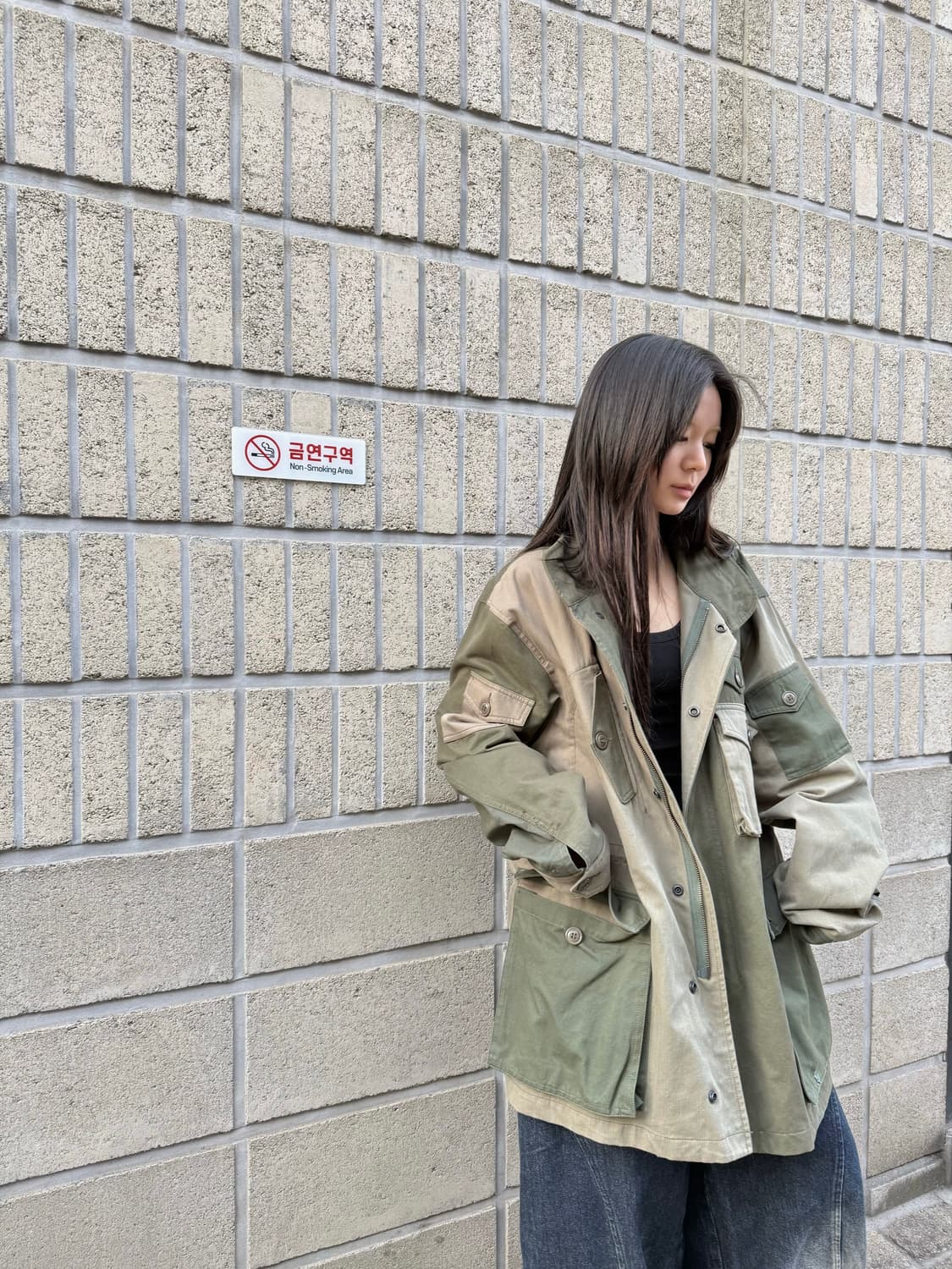 아웃스탠딩 오버핏 멀티포켓 자켓 상품이미지3