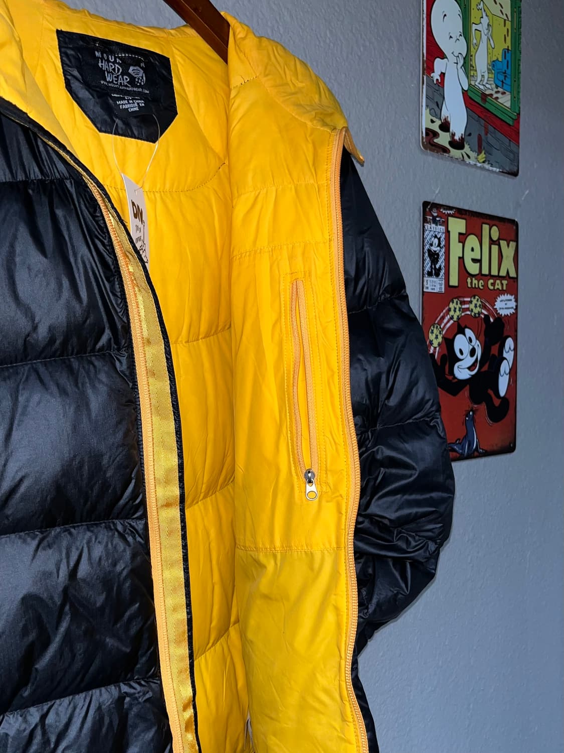 마운틴하드웨어 배색 패딩 상품이미지5