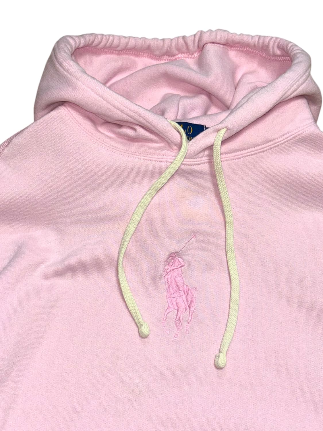 폴로 랄프로렌 딸기우유 색상 후드티 ( qr인증) 상품이미지4