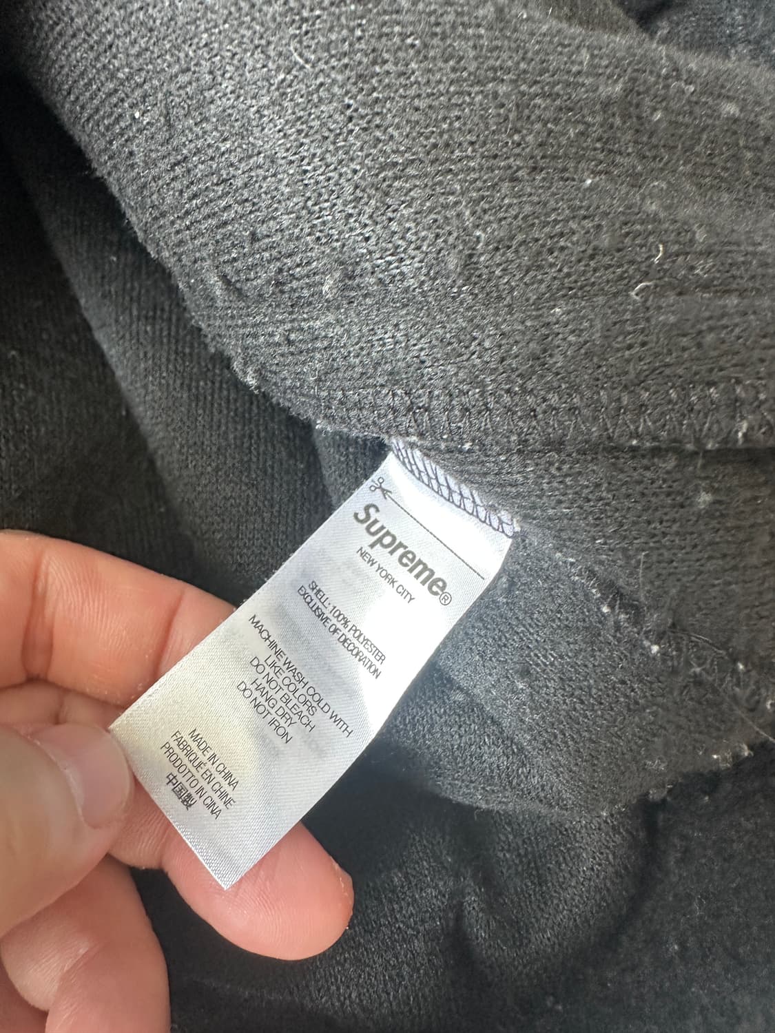 슈프림 하프 플리스  상품이미지3