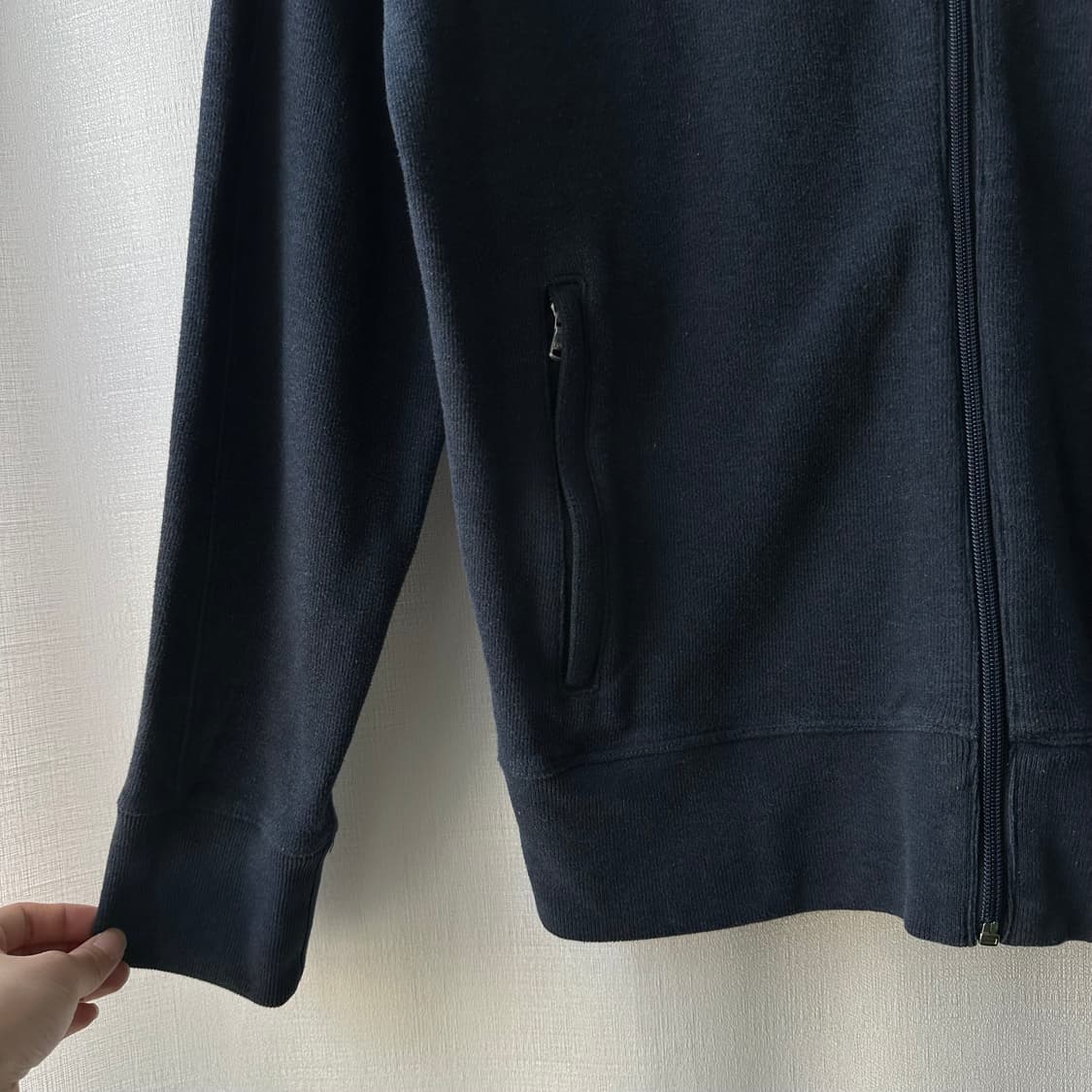 폴로 랄프로렌 퍼포먼스 풀 지퍼 트랙 니트 자켓 네이비 M 상품이미지3