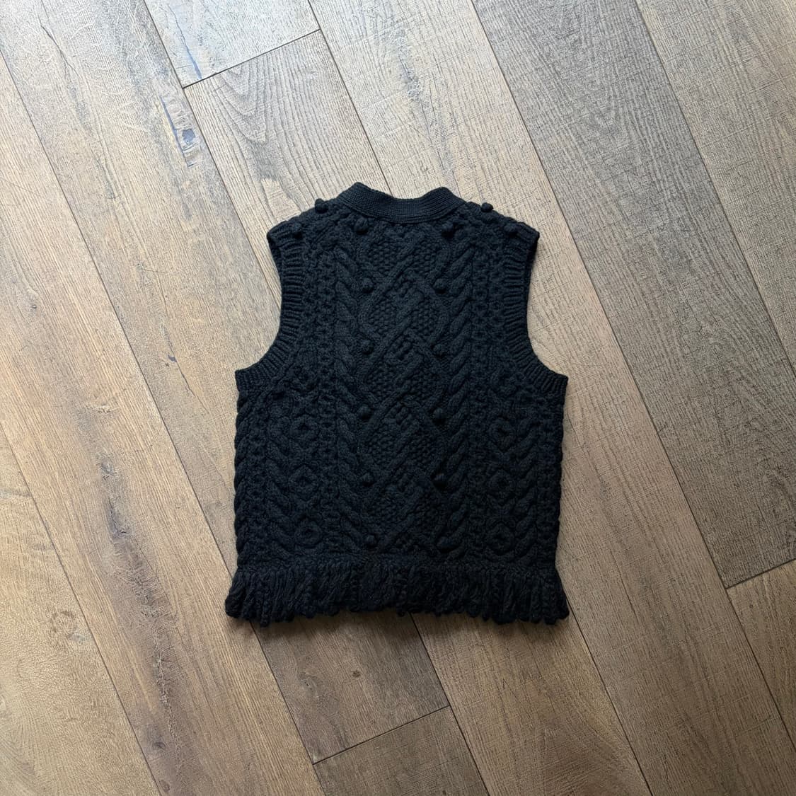Hairy Motif Crochet Vest 상품이미지8
