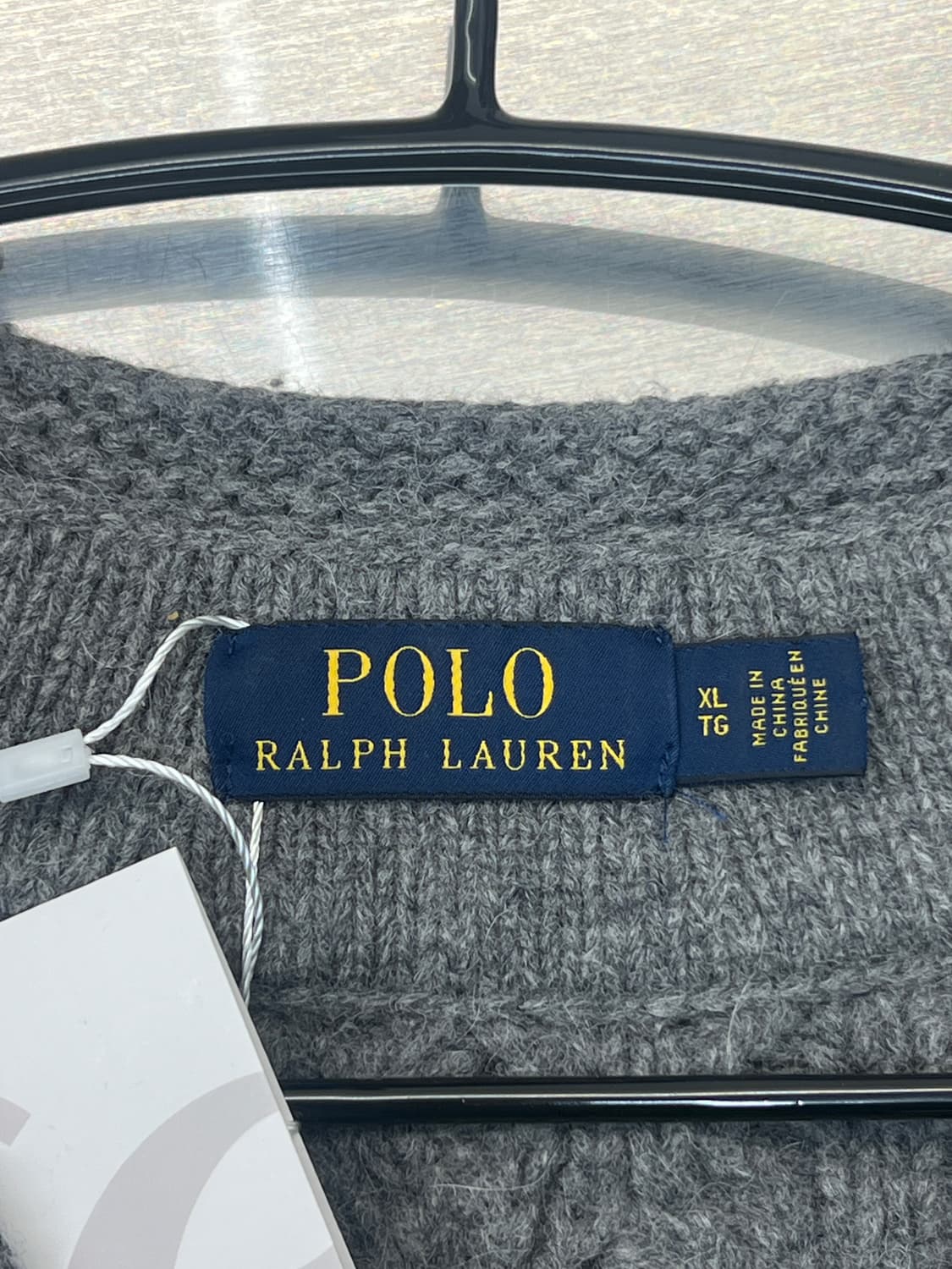 폴로랄프로렌 그레이 헤비울 크리켓 니트 상품이미지5