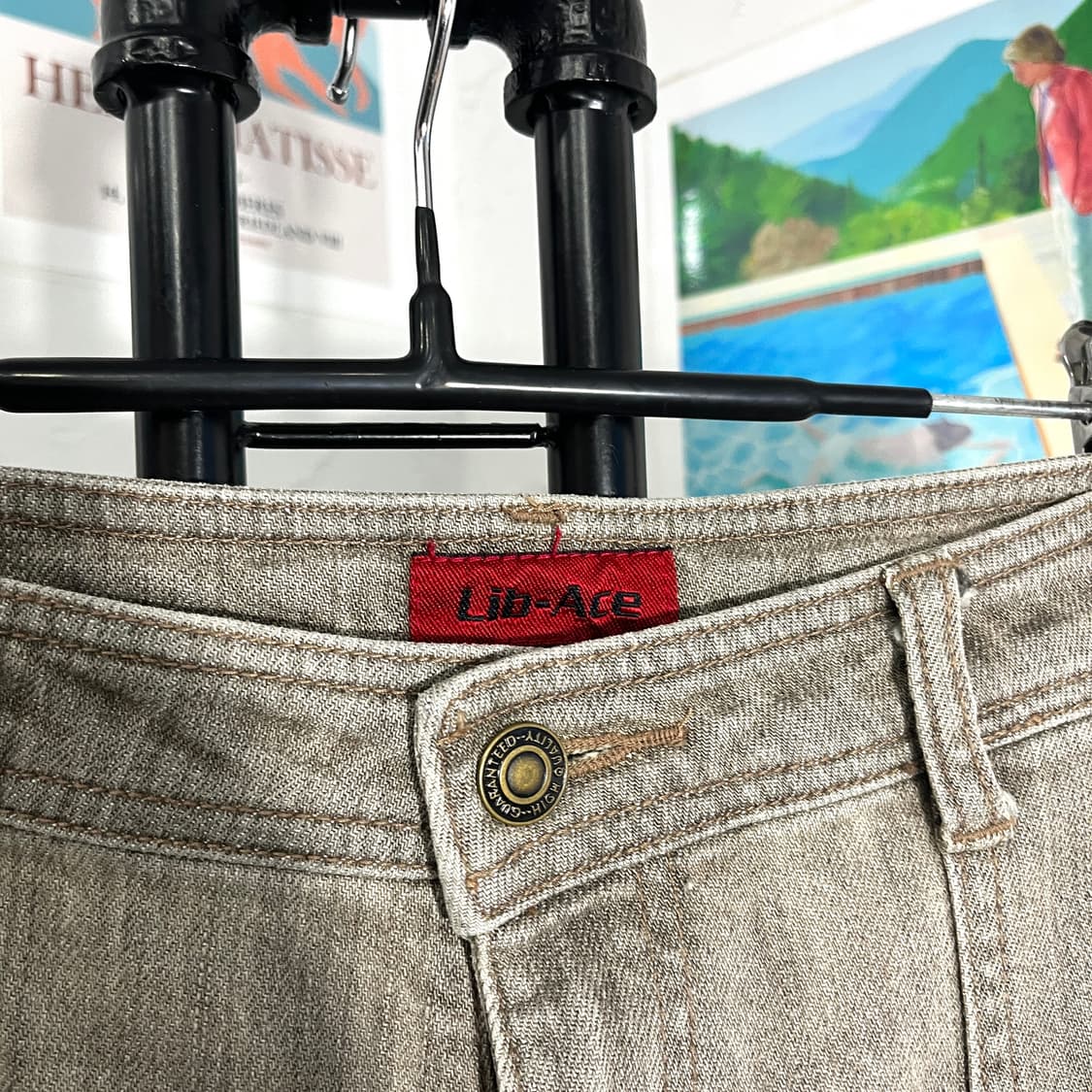 라이트 흑청 멀티포켓 팬츠 상품이미지5