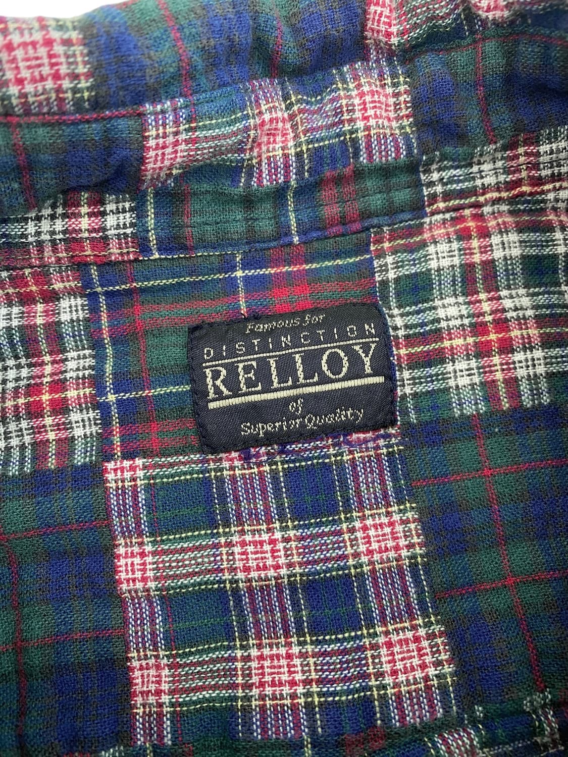 Relloy 플란넬 코튼 체크 셔츠 상품이미지6