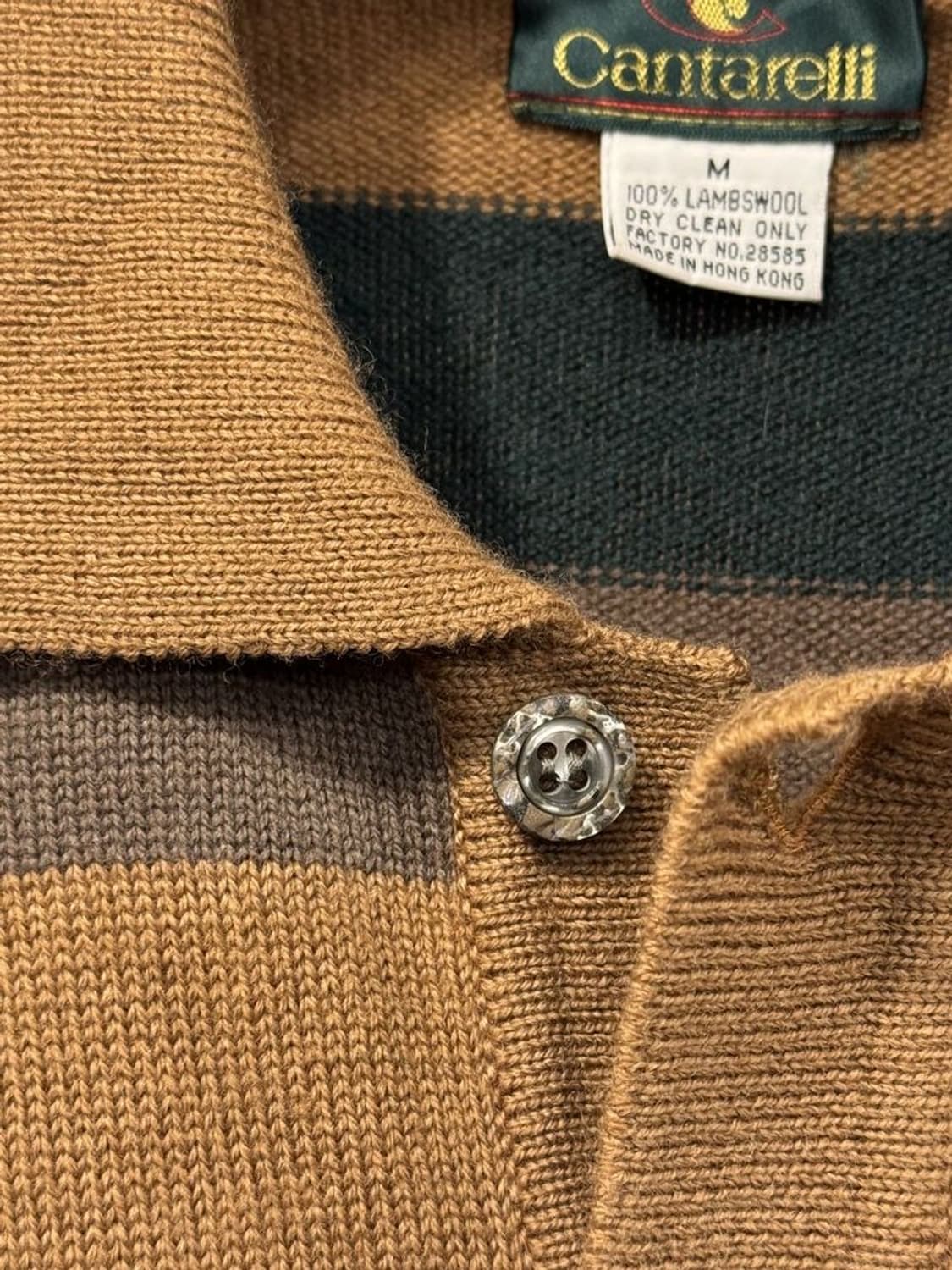 칸타렐리 램스울 폴로 니트 상품이미지9