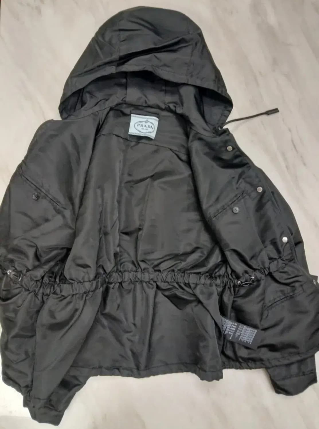 [새상품급] 프라다 여성용 리나일론 후드자켓 L 사이즈  상품이미지8