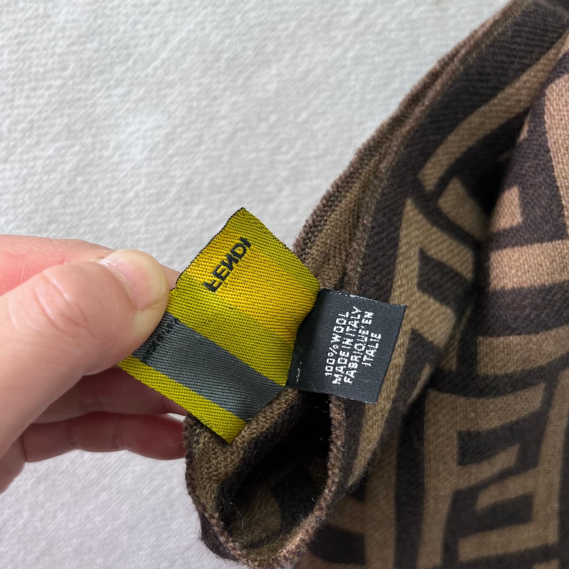 펜디 FF 주카패턴 울 머플러 상품이미지5