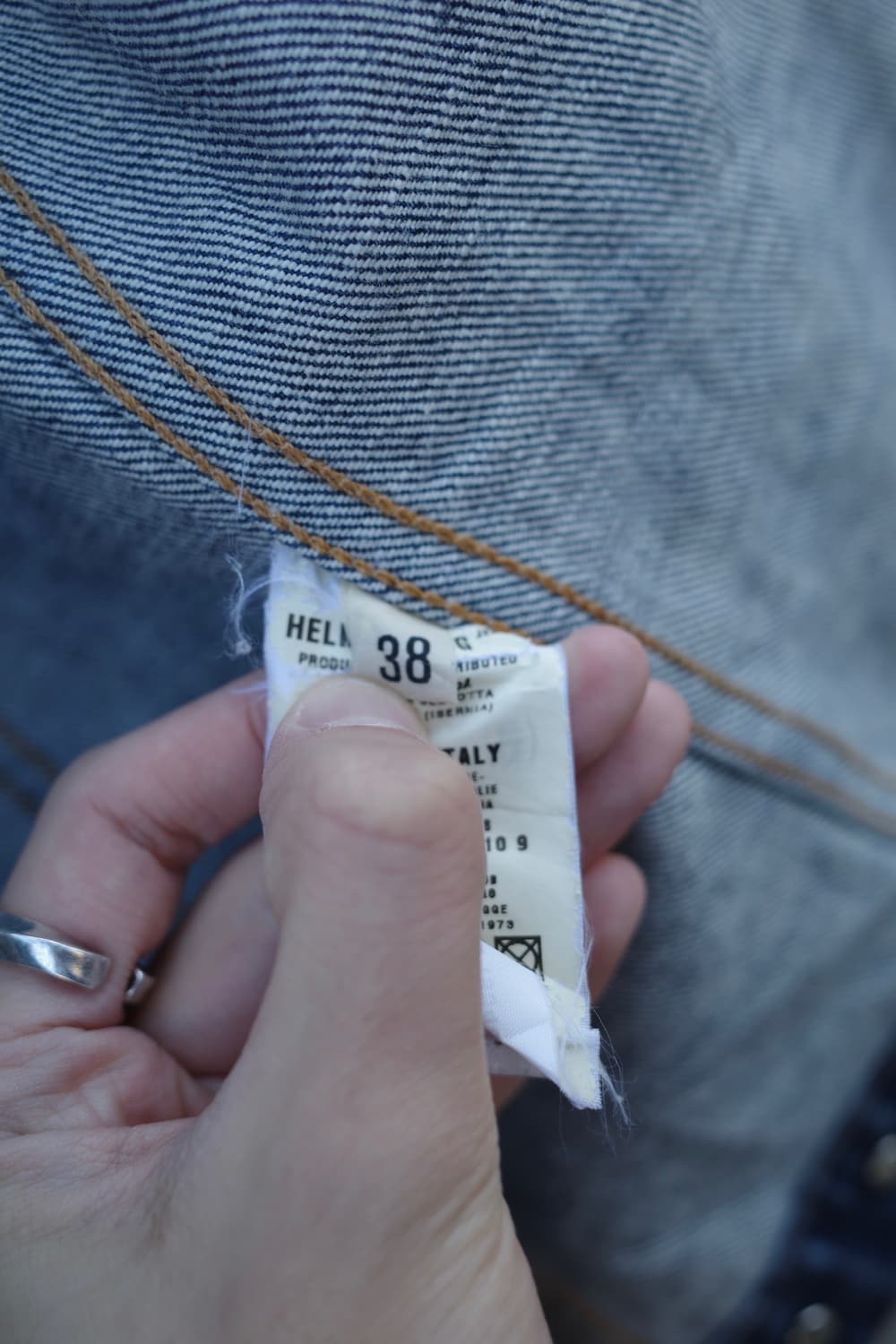 Helmut Lang Raw Denim Jacket 상품이미지4