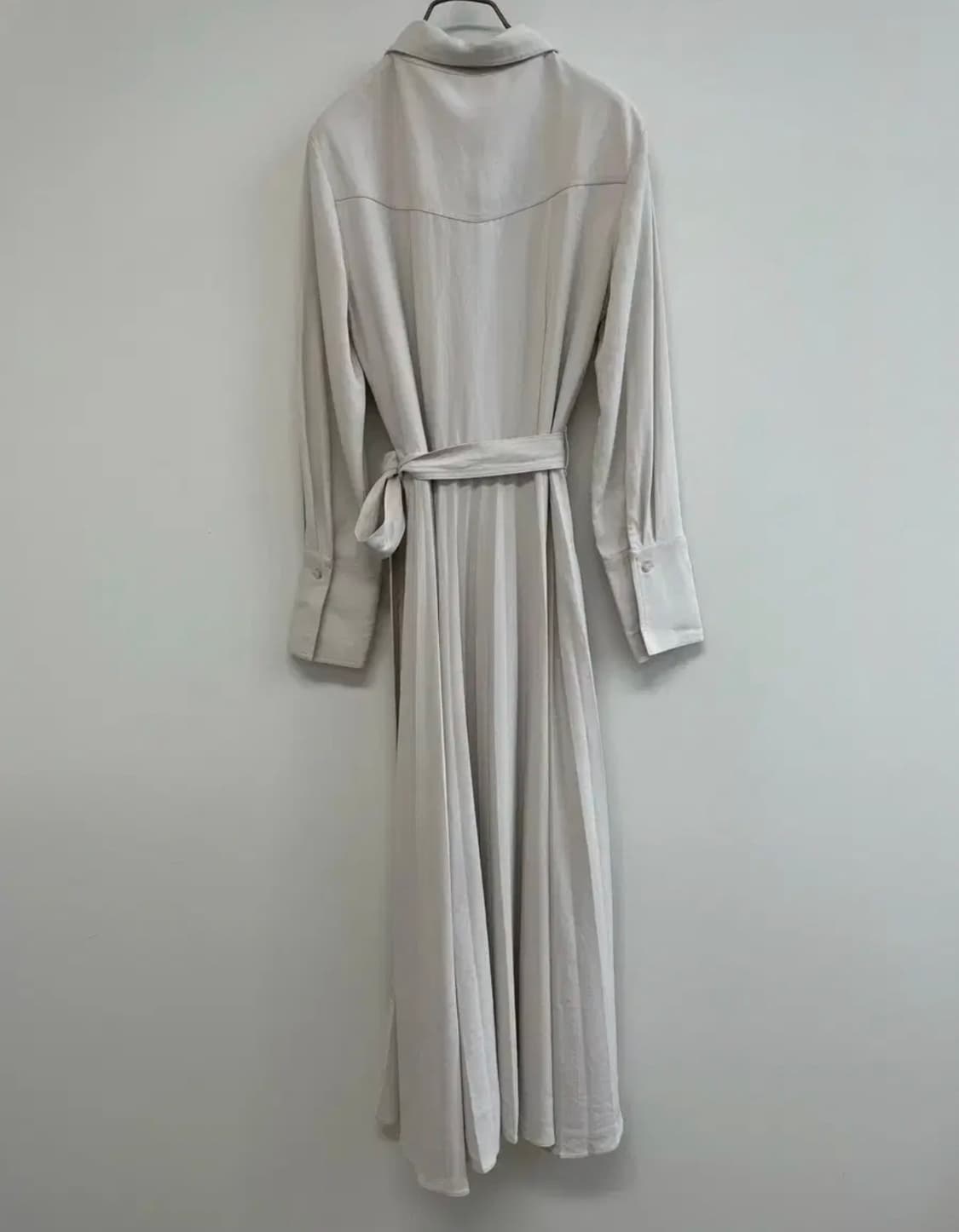 [새상품] 마시모두띠 플리츠 벨티드 셔츠 원피스 38 상품이미지9