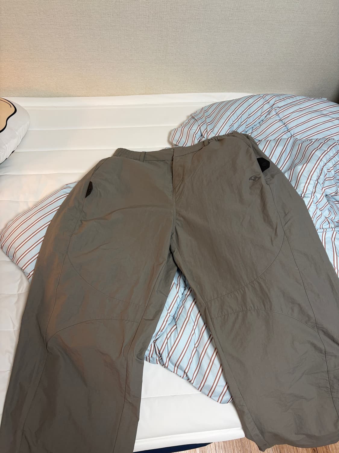 산산기어 사이드 스냅 팬츠 머드 카키 상품이미지3