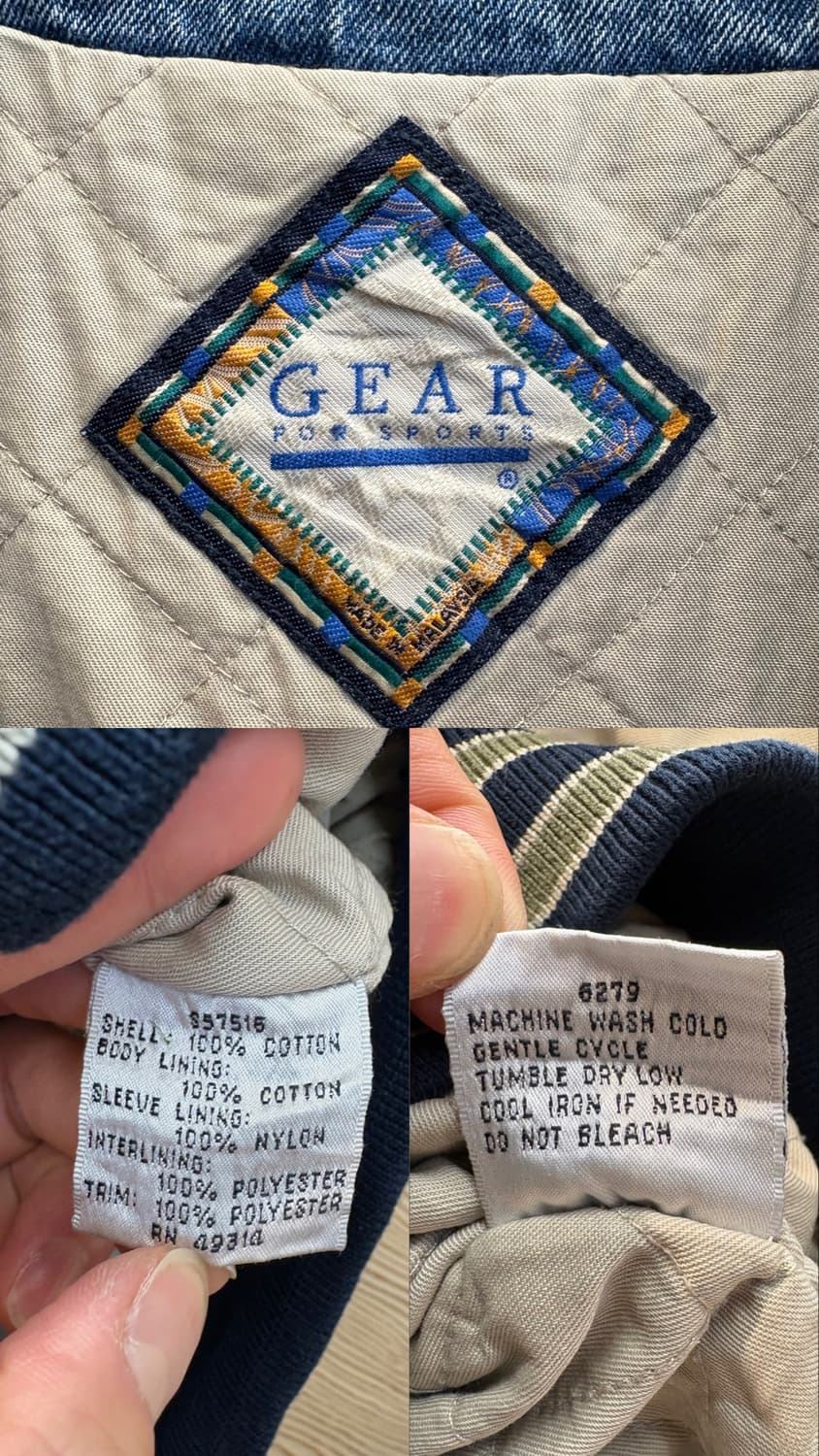 Gear for sports 데님 바시티자켓 상품이미지10