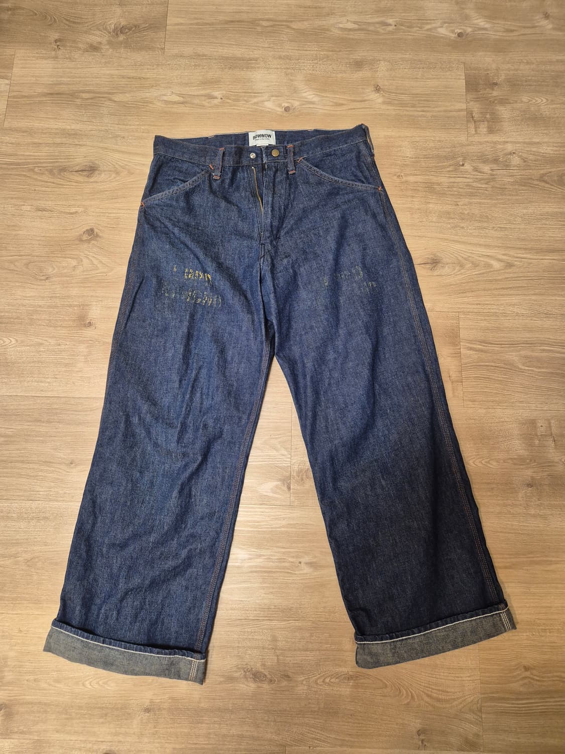 L) Bowwow 바우와우 LBPD 프리즈너 데님팬츠 상품이미지2