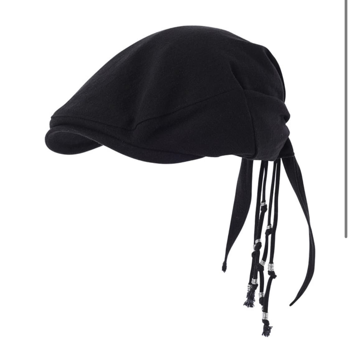 Cartel Tassel Knotted Hunting Cap BLACK 상품이미지1