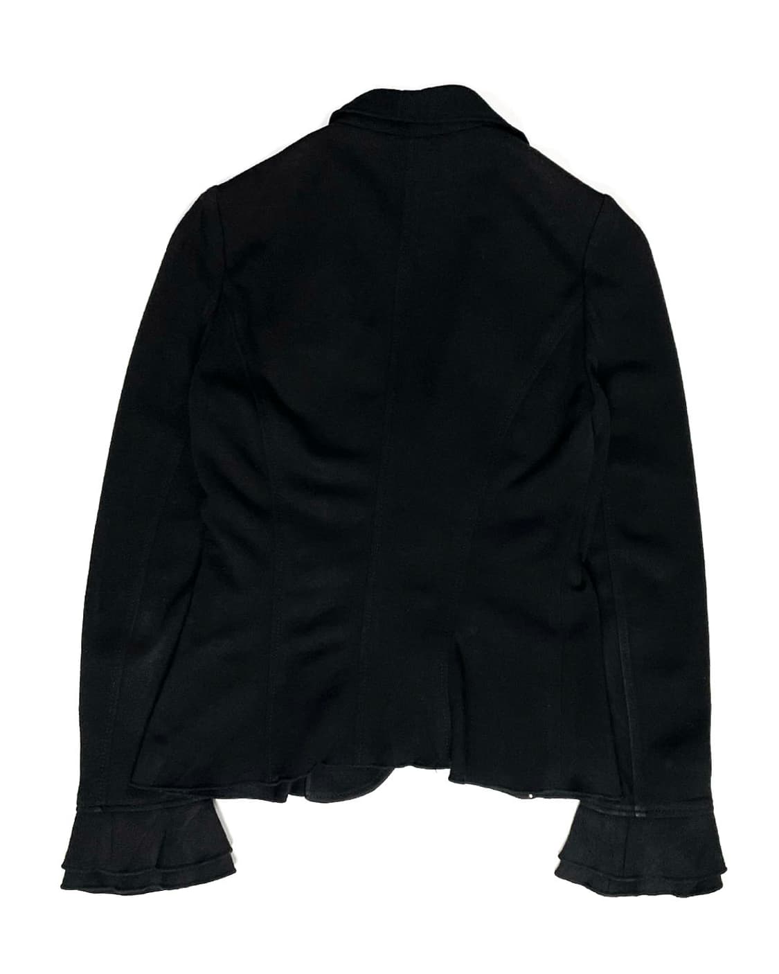 NARACAMIC 프릴 울 셔츠 자켓 상품이미지2