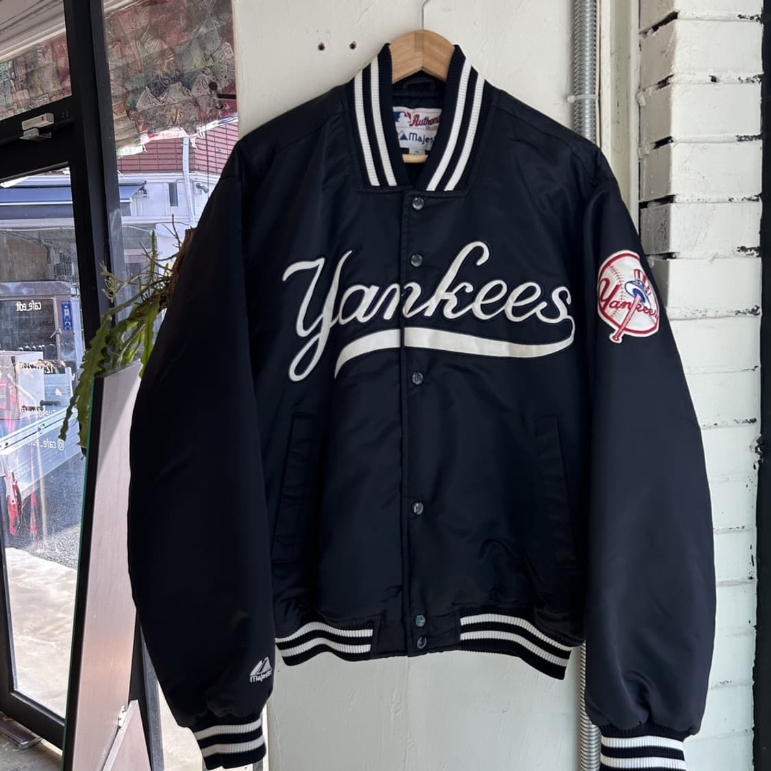 15463 - 마제스틱 뉴욕 양키스 바시티 자켓 상품이미지2
