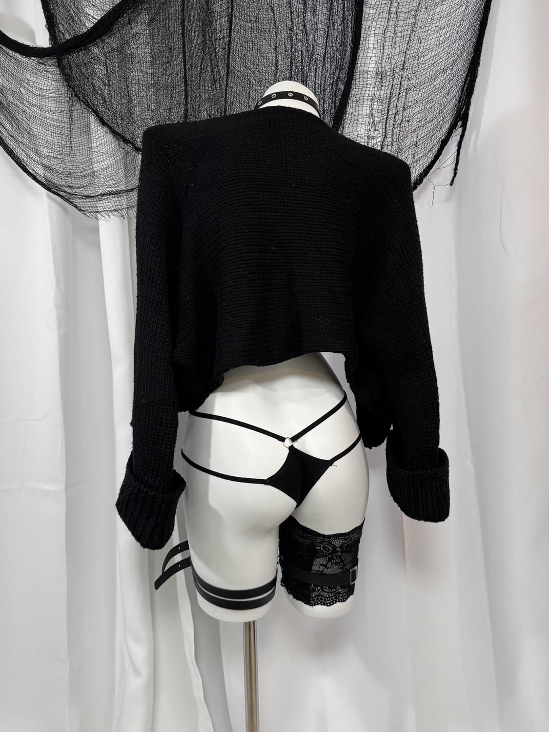 black cardigan 상품이미지4