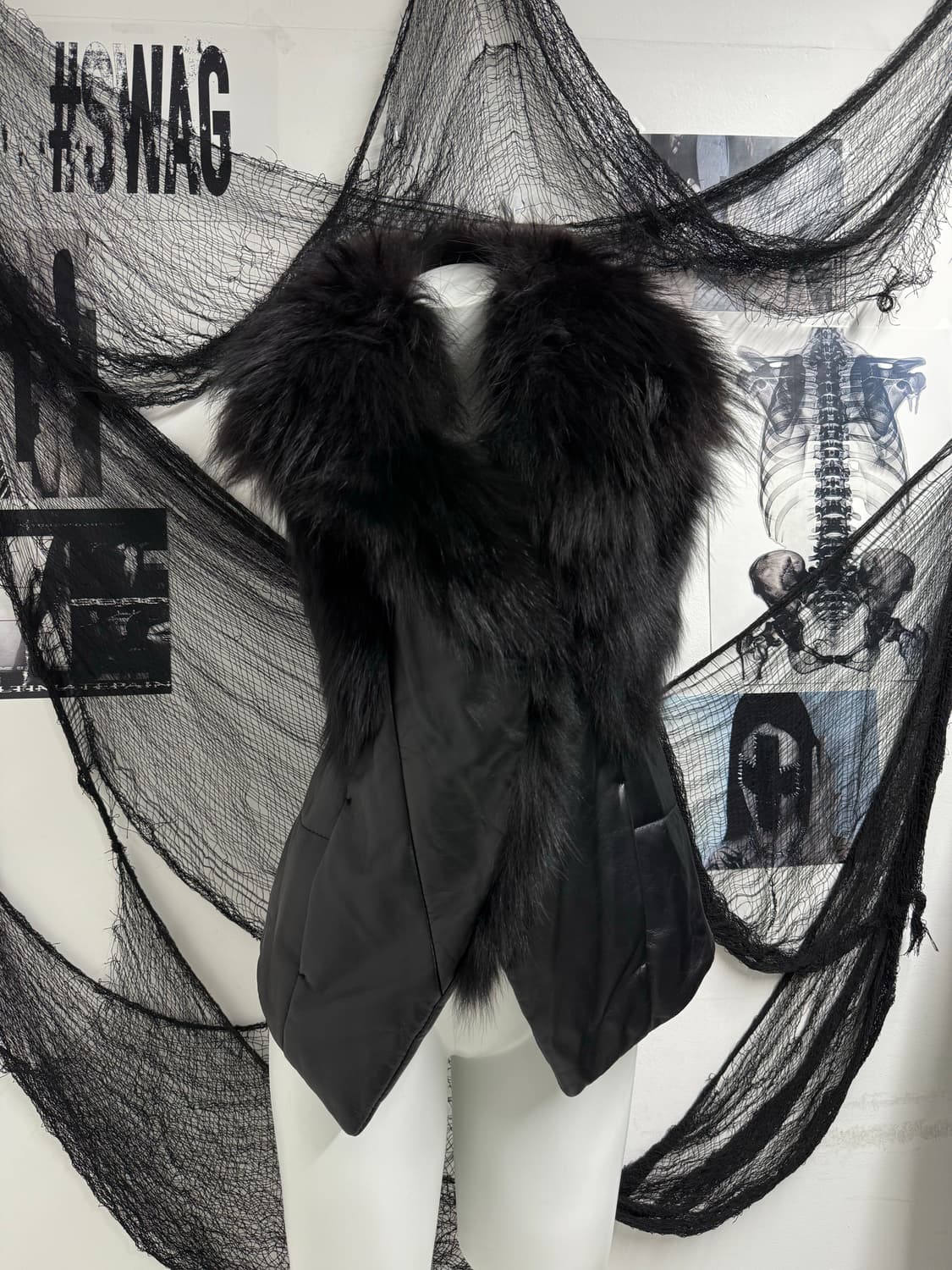Fur vest 상품이미지1