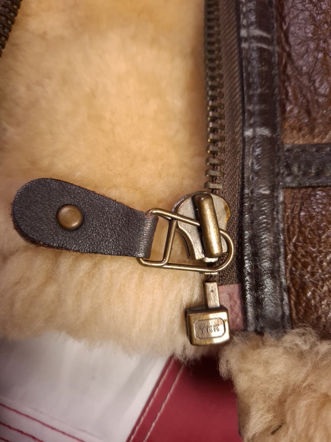 미공군 B-3 TYPE 리얼레더 항공 폭격기 무스탕 베스트 상품이미지3