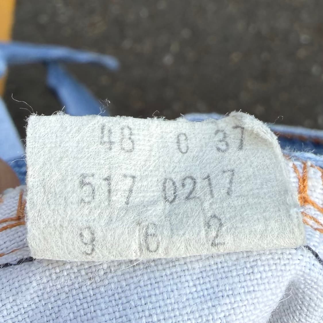 80s USA 빈티지 리바이스 517 부츠컷 상품이미지9