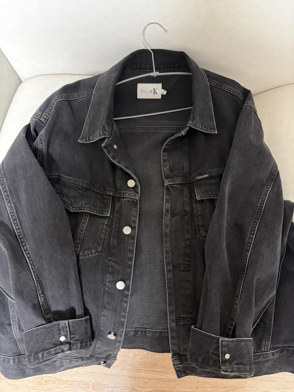 팔라스 ck 데님자켓 블랙 XL 상품이미지2